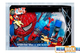 Hasbro 69119 Человек-Паук 3. Игровой набор: маска + веб-бластер тройного действия